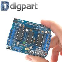 Gambar L293D MOTOR DRIVER SHIELD ARDUINO dari efri dm undefined 4 Tokopedia