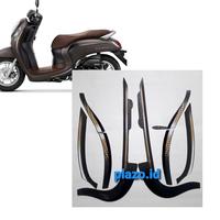 Gambar stiker motor / lis striping honda scoopy stylish 2022 matte brown dari plazo undefined 1 Tokopedia