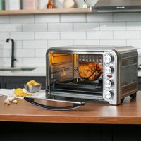 Gambar OVEN MITO Oven Listrik MO-888 Fantasy 2 Low Watt Pemanggang Kue Elegan 33 L - Hitam dari TOKO JAWA ELECTRIK undefined 3 Tokopedia
