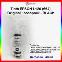 Gambar Tinta Printer Epson L120 Original EPSON 664 T664 - Loosepack 40ml - BLACK dari Sun Indonesia undefined 1 Tokopedia
