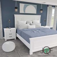 Gambar dipan modern jati warna putih ranjang divan kayu 120 cm x 200 cm - 160 cm x 200 cm dari Jepara quality furniture undefined 1 Tokopedia