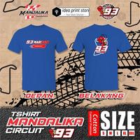 Gambar KAOS MARC MARQUEZ B MANDALIKA BAJU OTOMOTIF IDEAPRINTSTORE - Merah, XXL dari IDEA PRINT STORE undefined 3 Tokopedia