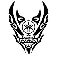 Gambar visor n max /Custeam - Silver metalik dari Wagiman Sticker undefined 2 Tokopedia