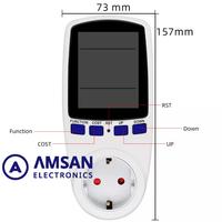 Gambar Watt Meter Stop Kontak Pengukur Daya Listrik Wattmeter KWH Volt Ampere dari AMSAN ELECTRONICS undefined 4 Tokopedia