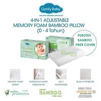 Gambar Comfy baby comfybaby adjustable memory foam bamboo pillow 4 in 1 dari Eibhlin toko undefined 1 Tokopedia