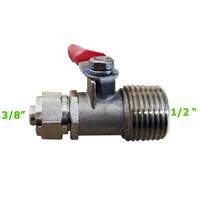 Gambar Konektor Filter BALL VALVE BV-1438-1/2 Inch - 3/8 Inch dari Niagarawatermart undefined 1 Tokopedia