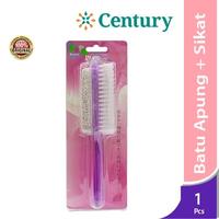 Gambar VN Batu apung+sikat panjang (38102) / Perlengkapan Mandi dari Century Healthcare Express undefined 1 Tokopedia