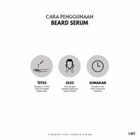 Gambar Cave Beard serum penumbuh brewok - Cave beard - masker 7pcs dari lunar cosmetics undefined 4 Tokopedia