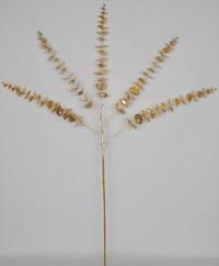 Gambar [Lucrecia] Eucalyptus Golden Leaves Dekorasi Hiasan Emas Pajangan ARD-11 dari Lenne Lucrecia undefined 3 Tokopedia