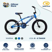 Gambar Wimcycle Sepeda Anak BMX Shotgun 20 - Blue dari Wimcycle_NEW undefined 1 Tokopedia