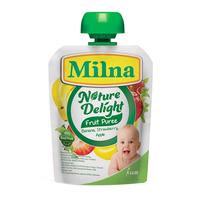 Gambar MILNA NAT DELIGHT BANANA STRAW & APPLE 80 GR dari RAJASUSU BandungKopo undefined 1 Tokopedia