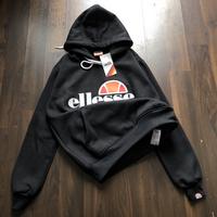 Gambar HOODIE ELLESE - LOGO BASIC BIG HITAM MIRROR 1:1 ORIGINAL JACKET PRIA dari shop Brezzy undefined 2 Tokopedia