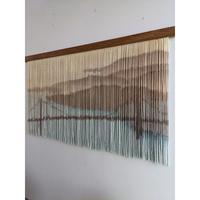 Gambar Macrame aesthetic sea blue/hiasan dinding minimalis/home décor - 100 x 70 CM dari ocean blue home undefined 2 Tokopedia