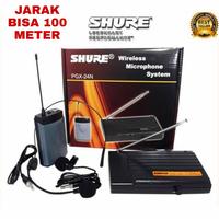 Gambar DISTRIBUTOR MIC/MICROPHONE WIRELESS BANDO HEADSET SHURE PGX 24 dari SUMBER REJEKI ABADI NEW undefined 1 Tokopedia