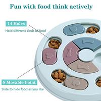 Gambar Dog Puzzle Toys Puppy Interactive Puzzle Game Cats Turntable dari Pets USA undefined 4 Tokopedia
