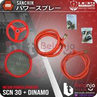Gambar Sanchin Mesin Power Sprayer Steam SCN 30 + Motor Dinamo Motor 3 HP Set dari ANEKA MAKMUR TEKNIK BOGOR undefined 3 Tokopedia
