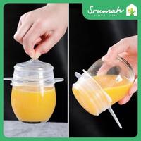 Gambar Penutup Makanan Silikon 6Pcs Penutup Elastis - Pembungkus Makanan dari SrumahID undefined 5 Tokopedia