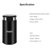 Gambar YASO Coffee Grinder Electric Penggiling Biji Kopi / Kacang / Bumbu dari YASO store undefined 3 Tokopedia