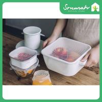 Gambar Penutup Makanan Silikon 6Pcs Penutup Elastis - Pembungkus Makanan dari SrumahID undefined 3 Tokopedia