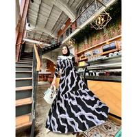 Gambar Gamis butik gamis pesta mewah dress bangkok MELODII 22 GLZ baju dari nandoo-o undefined 1 Tokopedia