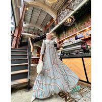 Gambar Gamis butik gamis pesta mewah dress bangkok MELODII 22 GLZ baju dari nandoo-o undefined 2 Tokopedia