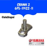 Gambar CRANK 2 6F5-11422-11 UNTUK MESIN TEMPEL YAMAHA 40PK dari YASO store undefined 1 Tokopedia