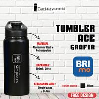 Gambar TUMBLER BRIMO BANK BRI TUMBLER GRAFIR TUMBLERZONE.ID - NIAGARA PUTIH dari tumblerzone id undefined 3 Tokopedia