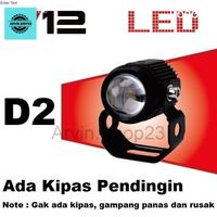 Gambar Lampu Tembak Laser LED D2 Motor Mobil 20 Watt - D2 V12 - D2 V12 dari Arvin_Shop23 undefined 5 Tokopedia