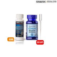 Gambar PAKET KIRKLAND MINOXIDIL 5 BIOTIN 10.000mcg isi 50 Obat Penumbuh dari dewanianjelika undefined 2 Tokopedia