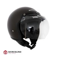 Gambar Helm Bogo Retro Marcolino Dark Choco SNI Bogo Original by JMC Helmet dari JMC Helmet undefined 2 Tokopedia
