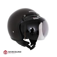Gambar Helm Bogo Retro Marcolino Dark Choco SNI Bogo Original by JMC Helmet dari JMC Helmet undefined 1 Tokopedia