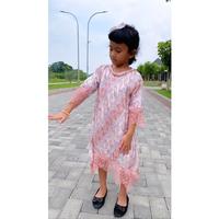 Gambar Dijual Dress Batik Viscose dobby lace anak dan balita Diskon dari shop alyca undefined 4 Tokopedia