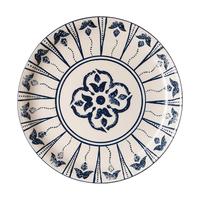 Gambar Serving Plate / Piring Saji Jenggala Floral Indigo dari Jenggala Keramik Bali undefined 1 Tokopedia
