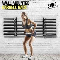 Gambar Svarga Wall Mounted Barbell Rack - Rak Barbel Bar - Dumbell dari TheHolyFit undefined 3 Tokopedia