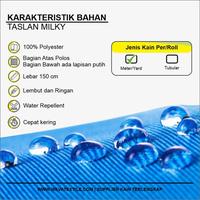 Gambar Kain Taslan Milky Merah Maroon no 21 Weva Textile dari Weva Textile undefined 2 Tokopedia