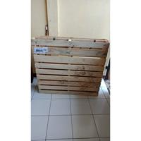 Gambar PALET KAYU JATI BELANDA TATAKAN DIPAN KASUR - ORIGINAL - vernis dari joe sheng store undefined 3 Tokopedia