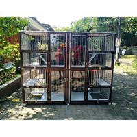 Gambar Dijual kandang kucing almunium 4 kamar Murah dari Jiva store. undefined 1 Tokopedia