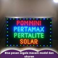 Gambar Papan Iklan lampu LED sign pom mini pertamax pertalite solar 60x40 cm dari Digital - Art undefined 1 Tokopedia