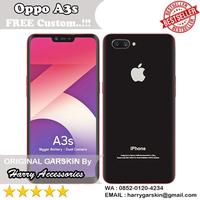 Gambar parts Original Garskin Oppo A3s Motif iPhone Hitam -Free Custom Gamba dari IlhamRamadhanty undefined 2 Tokopedia