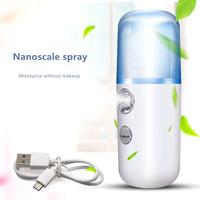 Gambar Nano Spray Wajah Nano Mist Spray Portable Difuser Nano Spray USB - L8 Putih dari QH.ID undefined 3 Tokopedia