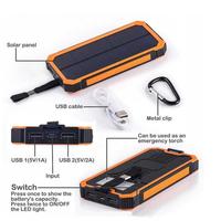 Gambar ALLPOWERS Solar Power Bank 2 USB Port 20000mAh - ES100 - Orange dari magma adventure undefined 3 Tokopedia