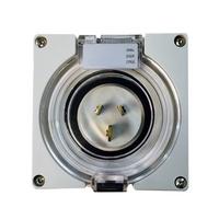 Gambar JuaL 10A 250V IP66 Power Inlet Surface Mount Industrial Appliance dari Indos Store undefined 1 Tokopedia
