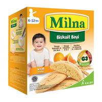 Gambar MILNA BISKUIT BAYI JERUK 130 GR dari Asia Best Baby Shop undefined 1 Tokopedia