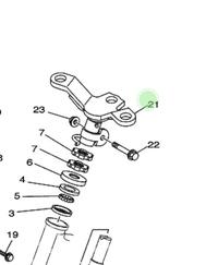 Gambar Segitiga Stang Original Yamaha F1zr F1z Fizr Fiz Force 1 dari aditama jaya undefined 3 Tokopedia
