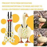 Gambar CDIYTOOL 3PCS Pet Duckling Diapers, Pet Chicken Diaper dari Pets USA undefined 5 Tokopedia