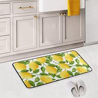 Gambar Lemon Bath Runner Rug Yellow Lime Tree Non Slip Area dari Home and Kitchen USA undefined 3 Tokopedia