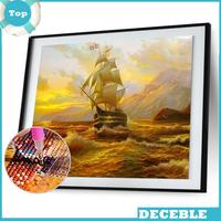 Gambar Ms Diy Lukisan Diamond 5D Dengan Gambar Kapal Layar Untuk Hi dari Magum Store undefined 1 Tokopedia