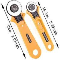 Gambar Rotary Cutter 28mm 45mm / Roller Blade Alat Potong Bahan Gunting Kain - 28mm dari emarket id undefined 3 Tokopedia