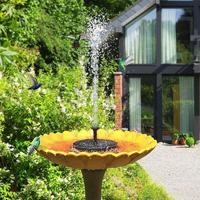 Gambar Solar water fountain sun bird bath floating fountain A5X3 dari Mega hias tanaman undefined 2 Tokopedia
