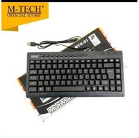 Gambar KEYBOARD MINI USB MULTIMEDIA MTK01 MTECH M-TECH dari NeptuneKomputer undefined 1 Tokopedia